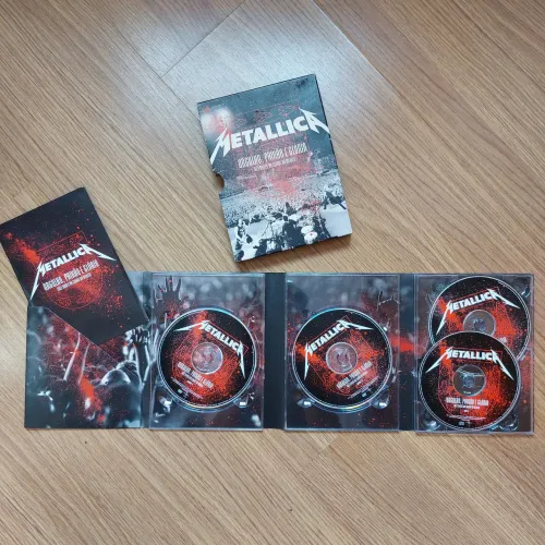 BOX METALLICA - ORGULHO, PAIXÃO E GLÓRIA (EDIÇÃO ESPECIAL) - COMPLETO!