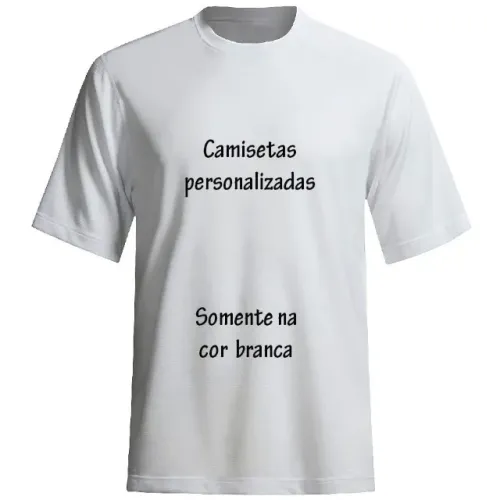 Camiseta personalizada