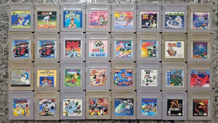 Lote de 32 Jogos Originais de Game Boy Clássico