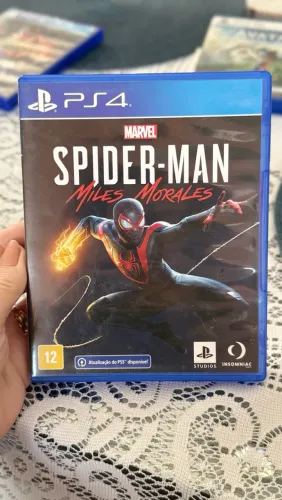 Ps4 Spider man miles Morales homem aranha mídia física
