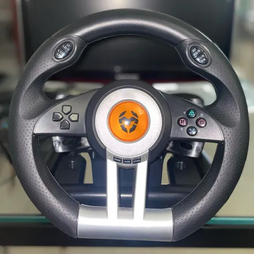 Volante Gamer Krom K-Wheel | PC, PS3, PS4, XBOX ONE