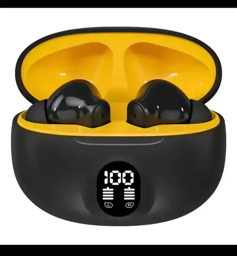 Fones De Ouvido Wireless Sem Fio Bluetooth Confortáveis Preto