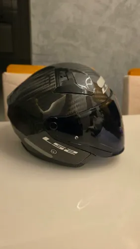 PROMOÇÃO Capacete LS2 Infinity II Solid Carbon
