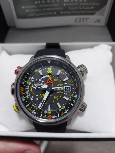 Relogio citizen Altichron Bn4021-02e sem uso