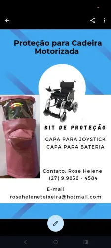 Proteção para Cadeira Motorizada 