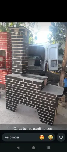 Fogão a lenha solto 3 bocas