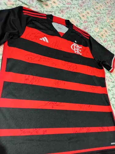 Camisa original  Flamengo  Autografada 