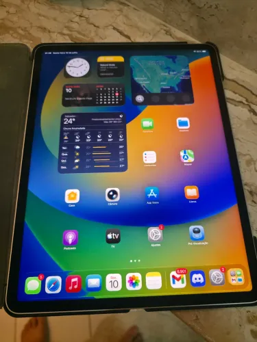 iPad Pro 12,9", 6ª geração, M2, 256 GB