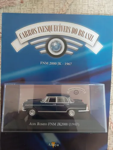 Miniatura do Alfa Romeu FNM JK 200 1967 escala 1/43 R$ 100 reais