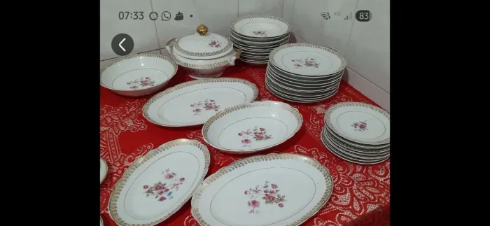 Aparelho de jantar vintage