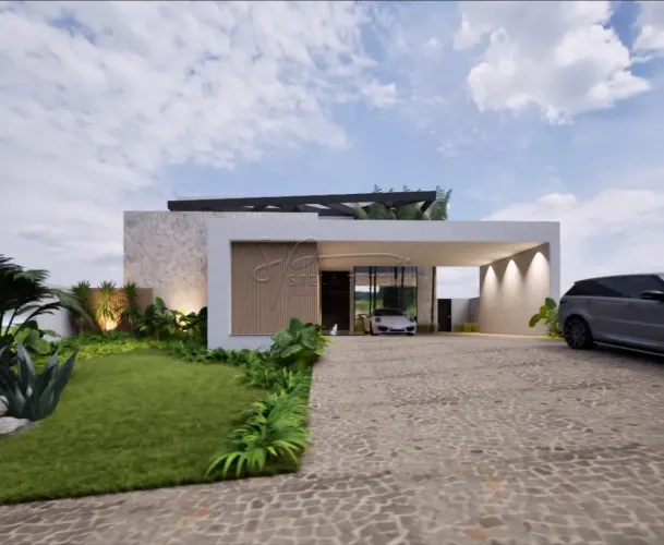 Casa térrea de 395m2 com 5 quartos sendo 4 suítes + Escritório à venda no Royal Park