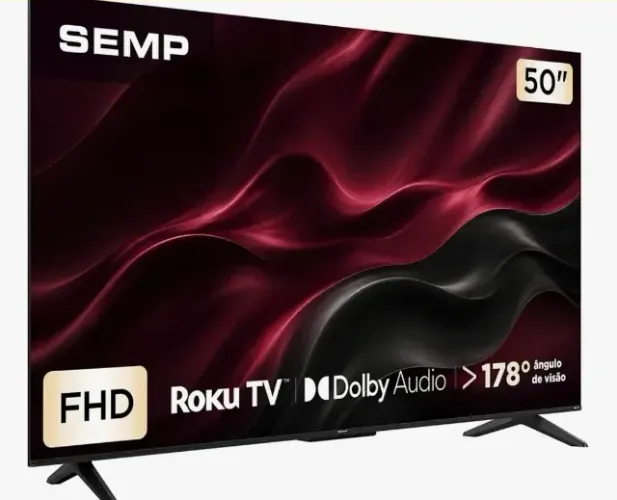 Tv Semp 50' - Nova - Na caixa original