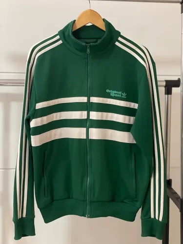 Jaqueta Adidas Originals Vintage Y2K Original Sport Verde Rara Tam M