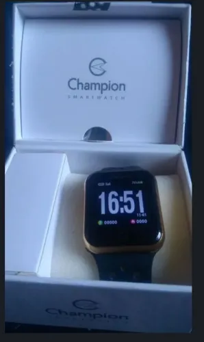 Relógio Champion Smartwatch (modelo CH50006V).  LEIA O ANÚNCIO 