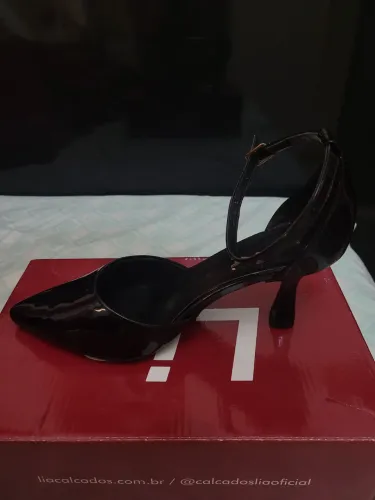 Salto preto scarpin NOVO