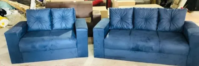 Conjunto de sofá com almofadas promoção 750 