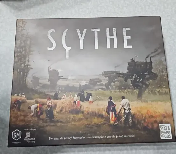 Scythe + Mapa Modular + Moedas de Metal + Mapa Modular
