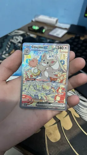 Cinccino ex 119/086 SIR - Caos Ascendente - Pokémon TCG PT-BR - NM