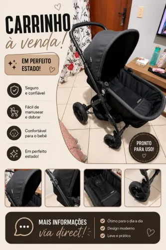 Carrinho moises COSCO