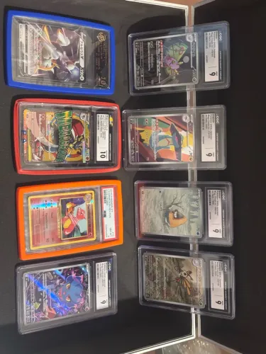 Lote cartas graduadas Pokémon