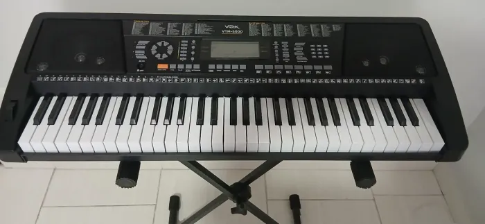 Vendo kit Teclado musical Voik Vtm-5000