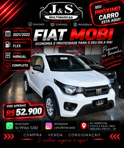 Fiat Mobi Like 1.0 Fire Flex 5P. 2022