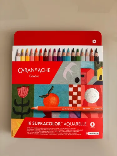 Lápis de Cor Caran D?Ache Supracolor Aquarelle