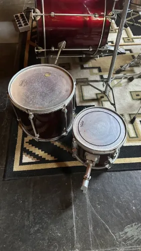 Tom Mapex Venus 10 e 14 bateria acustica