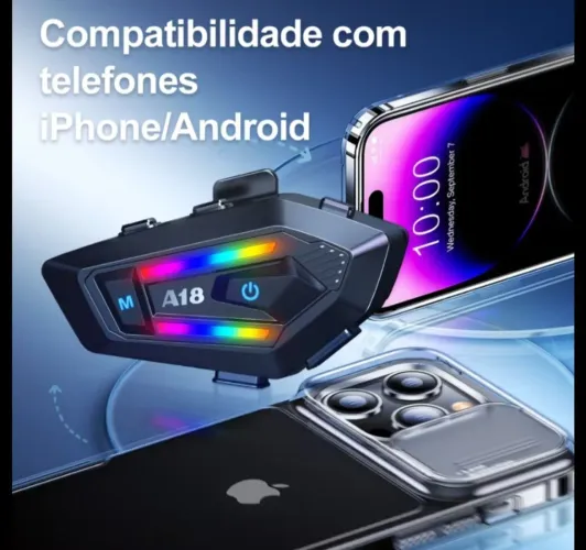 Intercomunicador para capacete 