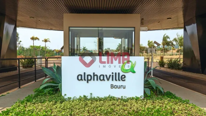 TERRENO CONDOMINIO RESIDENCIAL ALPHAVILLE - BAURU/SP