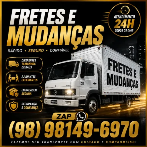 Frete e Mudanças com Pontualidade e Atenção - Fretes