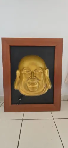 Quadro 3D Buda - decorativo de parede