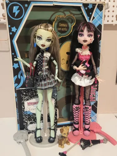 Monster High Frankie e Draculaura Básicas 