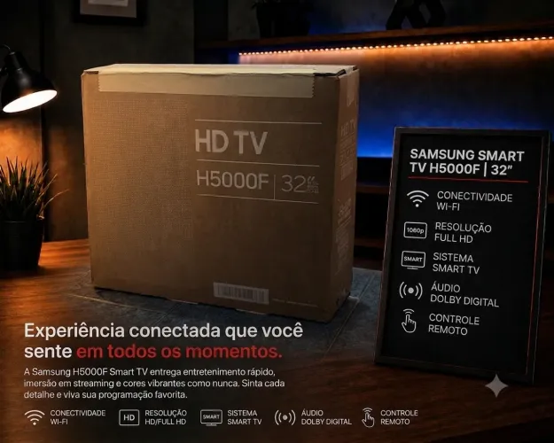 Televisão Smart Lacrada