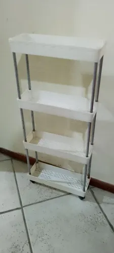 Estante multiuso+varal de chão grande