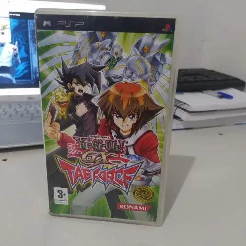 Yu-Gi-Oh! TAG FORCE 4 PSP Original Mídia Física Europeu