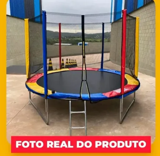 Cama Elástica Pula Pula Kroys 3,05m Grande - Seminova (Usada 3x)