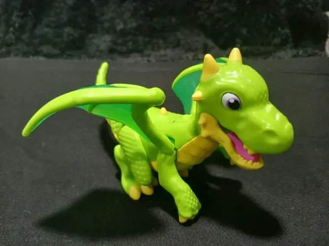 - USADO - Dragão Verde - Páscoa Kinder OVO