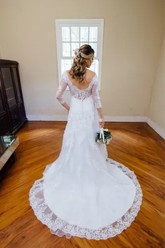 Vestido de noiva seminovo