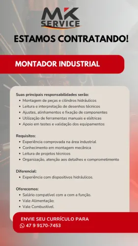MONTADOR INDUSTRIAL