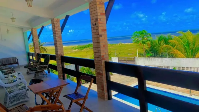 Casa beira-mar para Alugar por Temporada em Lucena - PB