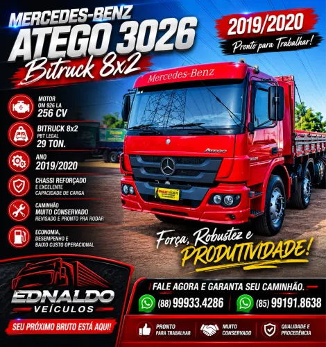 Mercedes Benz/ Atego 3026