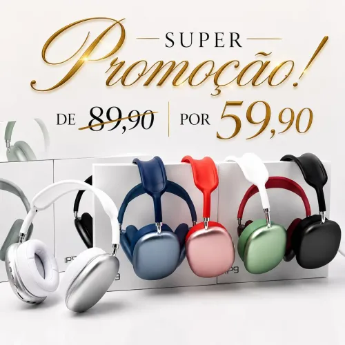 Fone de ouvido bluetooth novo e lacrado