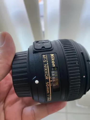 Nikon AF-S NIKKOR 50mm f/1.8G - Impecável
