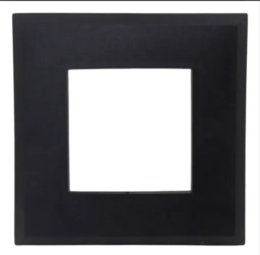 Canopla quadrada para corrimão 40x40 Nylon