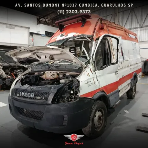 iveco daily 2018 - sucata retirada de peças