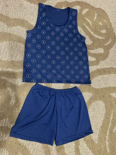 Pijama infantil curto - tamanho 10 anos