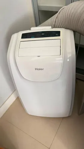 Ar condicionado portátil Haier 12.000 BTUs