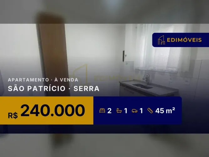 São Patrício: Apartamento 2 quartos, a 7 minutos da Praia de Jacaraípe