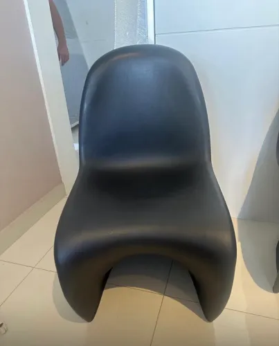 Cadeiras com design moderno